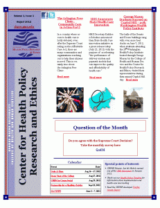 image of the newsletter. Click link for interactive version. 