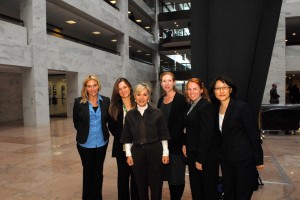 2013 WHPI Students with Senator Barbara Boxer on Capitol Hill Day © Laura Sikes Photography